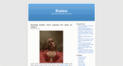 Desktop Screenshot of amateurbralesspics.com